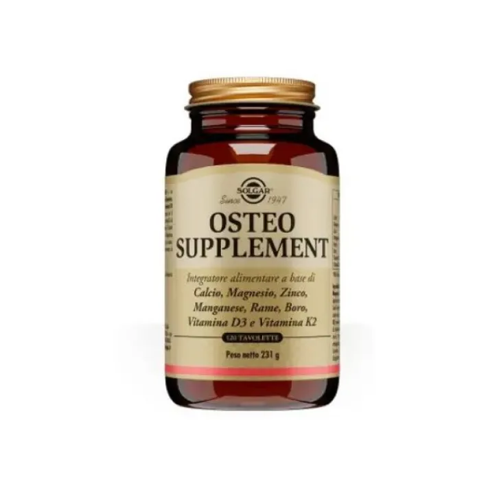 SOLGAR ITALIA Solgar Osteo Supplement 120 Tavolette - Integratore Alimentare Online