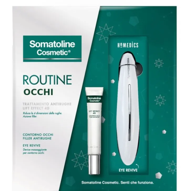 L.MANETTI-H.ROBERTS & C. SpA Somatoline Cosmetic Cofanetto Routine Occhi 4D Contorno Occhi + Eye Revive