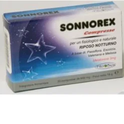 PRODOTTI FMCJ Sonnorex 30 Compresse - Integratore Riposo Notturno Discount