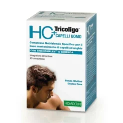 SPECCHIASOL Srl Specchiasol HC+ Tricoligo Uomo 40 Capsule - Integratore Unghie e Capelli