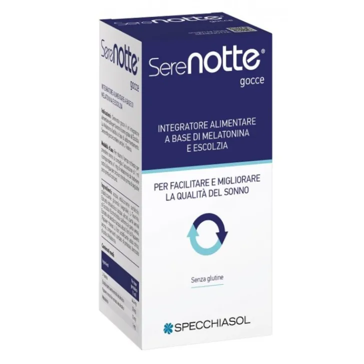 SPECCHIASOL NAMED Specchiasol Serenotte Gocce 20 ml - Integratore per il Sonno Discount
