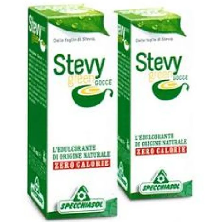 SPECCHIASOL Srl Specchiasol Stevy Green Gocce 30 ml - Edulcorante da Tavola Discount