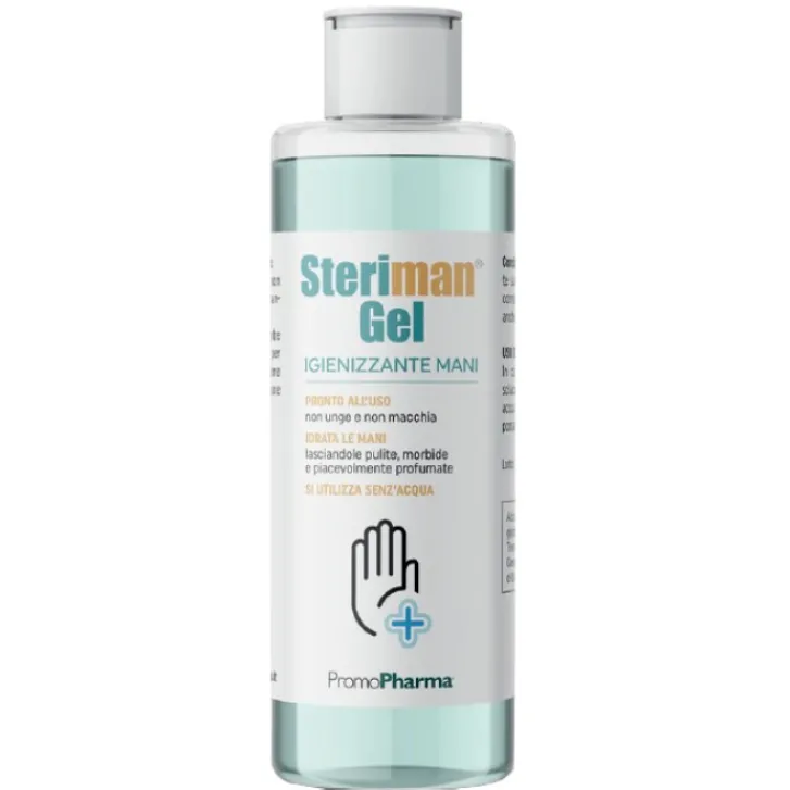 PROMOPHARMA SpA Steriman Gel Igienizzante Mani Idratante con Alcool 100 ml Clearance