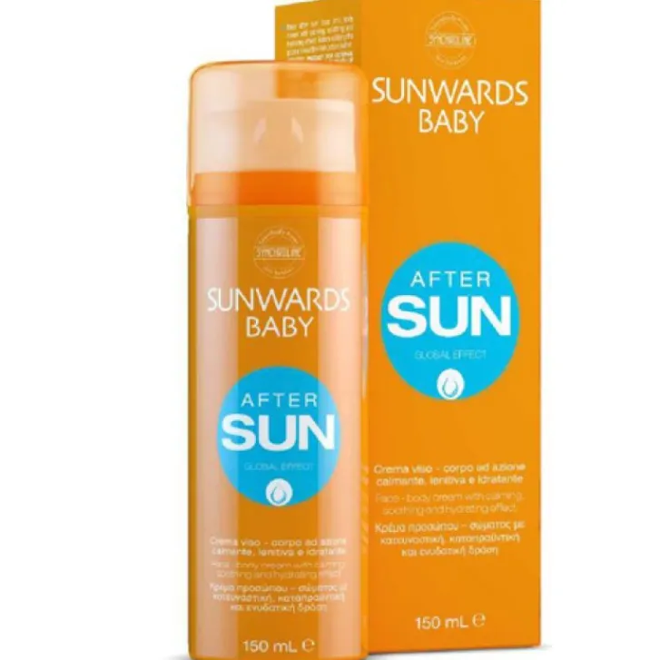 GENERAL TOPICS Srl Sunwards Baby After Sun Solare Crema Viso e Corpo Doposole Bambino 150 ml Sale