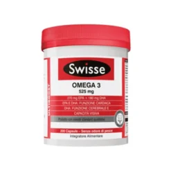 HEALTH AND HAPPINES (H&H) IT. Swisse Omega3 200 Capsule - Integratore di Acidi Grassi New