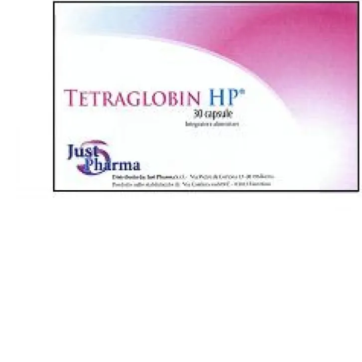 JUST PHARMA Tetraglobin HP 30 Capsule - Integratore Alimentare Discount