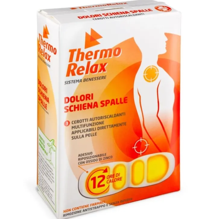 ALSIPHARMA Srl Thermo Relax Cerotti Multifunzione 3 pezzi Sale