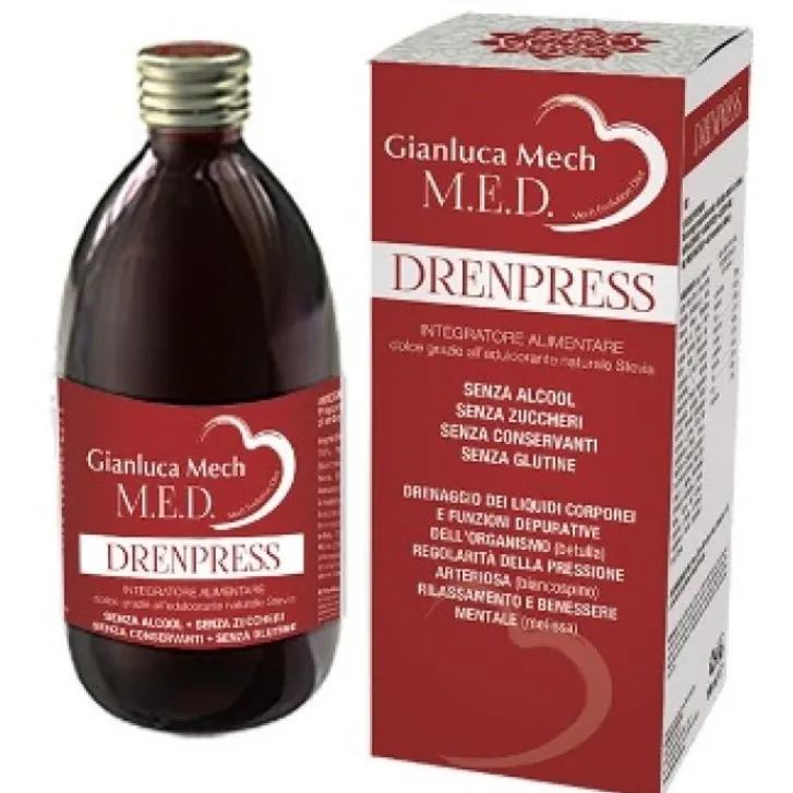 GIANLUCA MECH SpA Tisanoreica M.E.D. Drenpress 500 ml - Integratore Alimentare