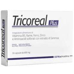 CETRA PHARMA Srl Tricoreal Plus 30 Capsule - Integratore Capelli e Unghie Discount