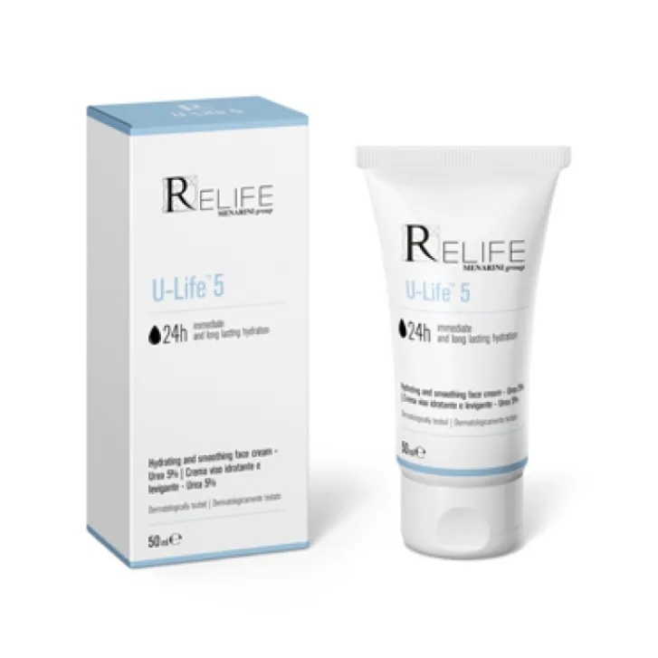 RELIFE Srl U-Life 5 Crema Idratante Cheratolitica Pelle Secca 50 ml Best