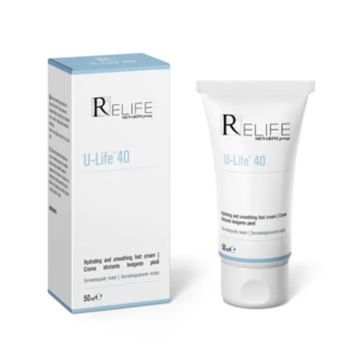 RELIFE Srl U-Life 40 Crema Idratante Piedi 50 ml