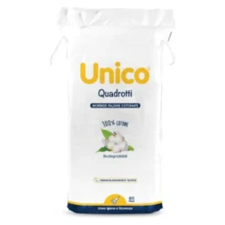 STERILFARMA Srl Unico Quadrotti 100% Cotone per l'Igiene del Bambino 60 Pezzi Online