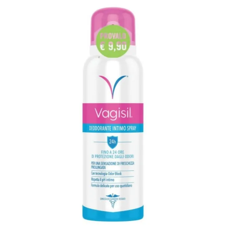 COMBE ITALIA Srl Vagisil Deodorante Intimo Spray Odor Block 125 ml Hot