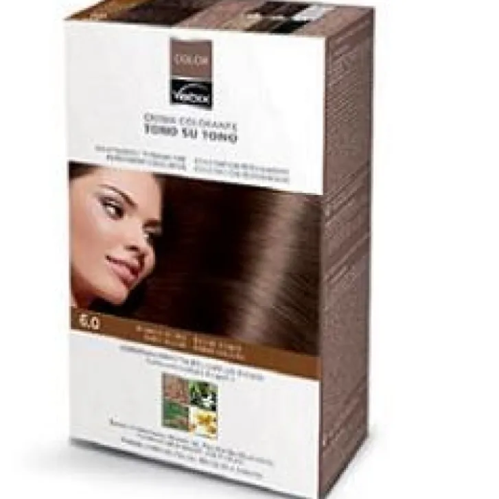 VEBI ISTITUTO BIOCHIMICO Srl Vebix-Color Tintura per Capelli Permanente Naturale 6.0 Biondo Scuro New