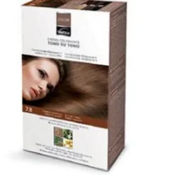 VEBI x-Color Tintura per Capelli Permanente Naturale 7.8 Biondo Tabacco Sale
