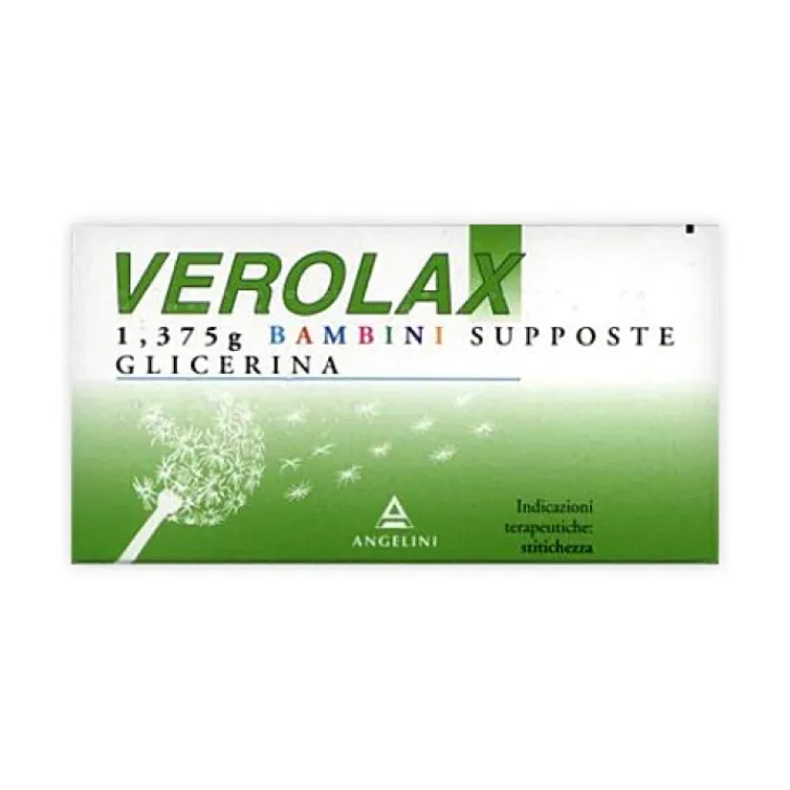 ANGELINI CH Verolax Bambini 1,375 grammi 18 Supposte Hot