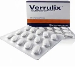 SANITPHARMA Srl Verrulix 30 Compresse - Integratore con Metionina e Sali Minerali Sale