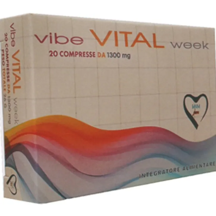 MVM PHARMA di A.VINCIGUERRA Vibe Vital Week 20 Compresse - Integratore Alimentare Clearance
