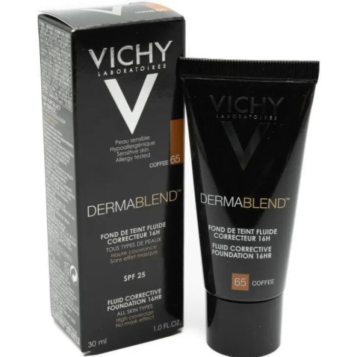 VICHY (L'Oreal Italia SpA) Vichy Dermablend Fondotinta Correttore Tonalità 65 30 ml New