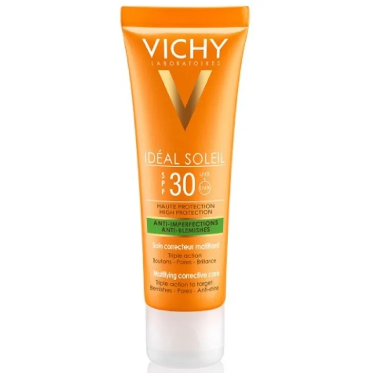 VICHY (L'Oreal Italia SpA) Vichy Ideal Soleil Trattamento Solare Protettore Correttivo SPF 30 Effetto Mat 50 ml Online