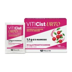 MARCO VITI FARMACEUTICI SpA Viticist Urto 10 bustine - Integratore Benessere Vie Urinarie Sale