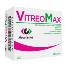 MESOFARMA Srl Vitreomax 20 Bustine - Integratore Alimentare Clearance