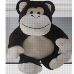 T TEX Srl Warmies Peluche Termico Gorilla Hot