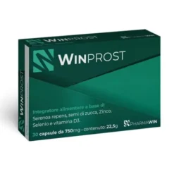 PHARMAWIN Winprost 30 capsule - Integratore Benessere Prostata Hot
