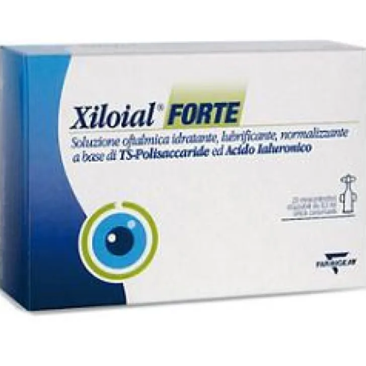 POLIFARMA SpA Xiloial Forte Soluzione Oftalmica 20 Flaconcini Monodose Clearance