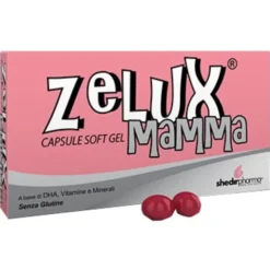 SHEDIR PHARMA Zelux Mamma 30 Capsule Molli - Integratore Alimentare New