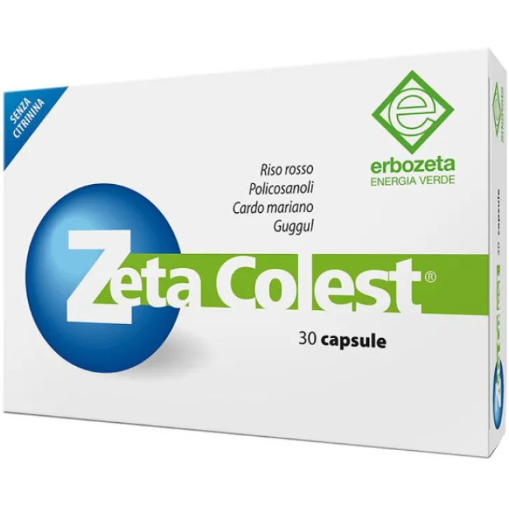 ERBOZETA ELP Zeta Colest 30 Capsule - Integratore per il Colesterolo Outlet