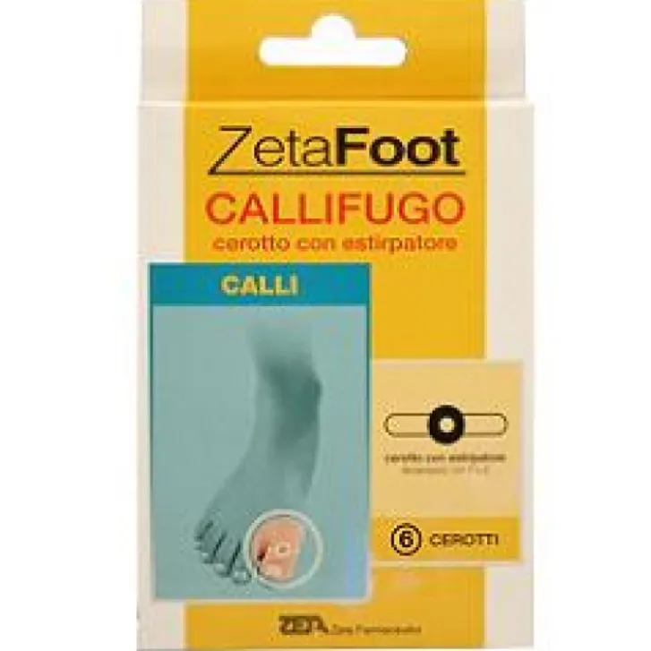 ZETA FARMACEUTICI SpA Zeta Footing Cerotto Callifugo con Estirpatore 6 Pezzi Outlet