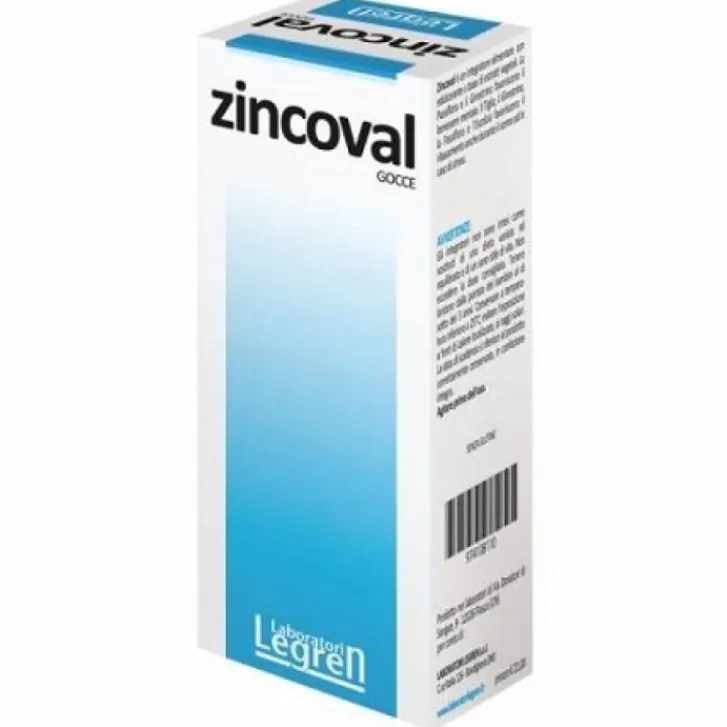 LEGREN Zincoval Gocce 50 ml - Integratore Alimentare Best